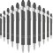 12 Pieces 2 in 1 Stylus Metal Ballpoint Pen with Stylus Tip, 1.0 mm Black Ink Ballpoint Pen for Touch Screens(Gray and Silver)